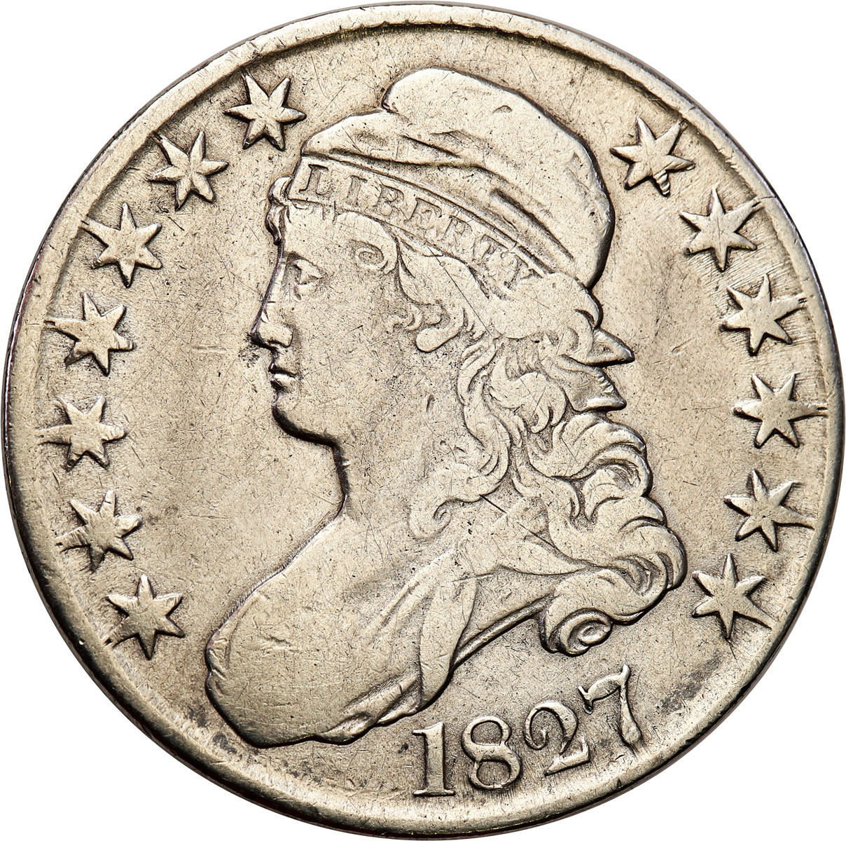 USA. 50 centów 1827, Filadelfia - rzadkie